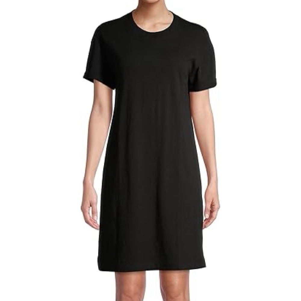 Time and Tru short sleeve black dress